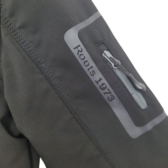ROOTS 73 Jacket Black Outdoor Zip Up Size S - Picture 4 of 10